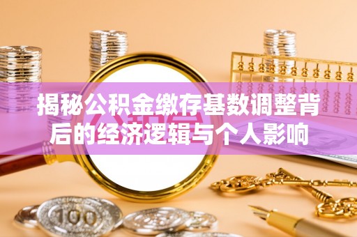 长兴揭秘公积金缴存基数调整背后的经济逻辑与个人影响
